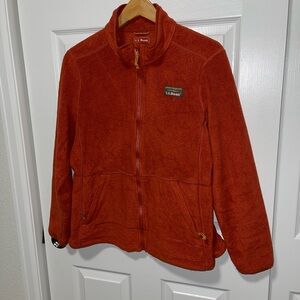 L.L. Bean Full Zip Fleece Jacket | Size Medium